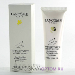 Крем для ног Lancome Tenderly White Moisturizess, 80 ml