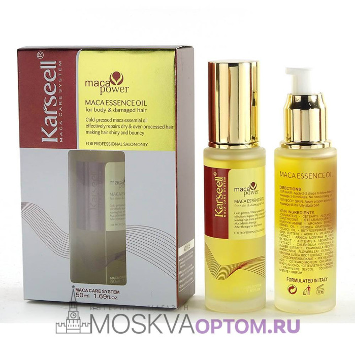 Масло для тела и волос Karseell Maca Essence Oil, 50 ml