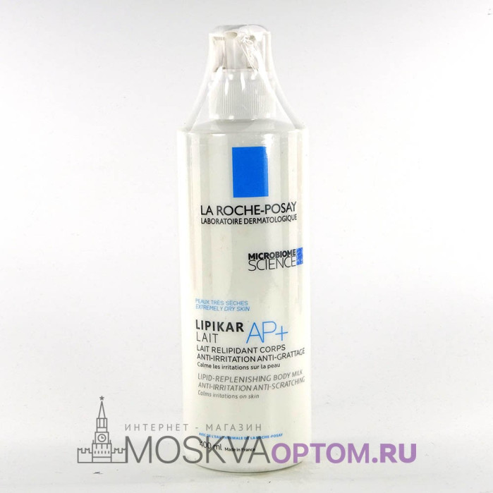 Молочко для сухой и очень сухой кожи La Roche-Posay Lipikar Lait AP+, 400 ml