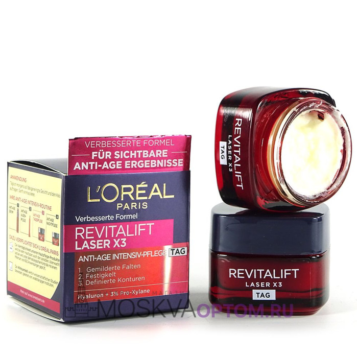 Крем для лица Loreal Revitalift Laser X3 Tag