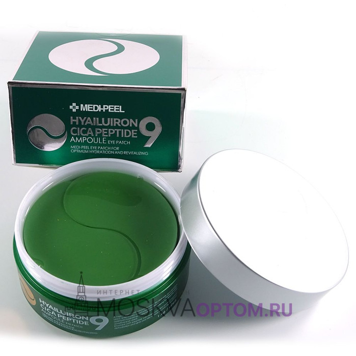 Патчи для глаз Medi-Peel Hyaluron Cica Peptide 9 Ampoule Eye Patch