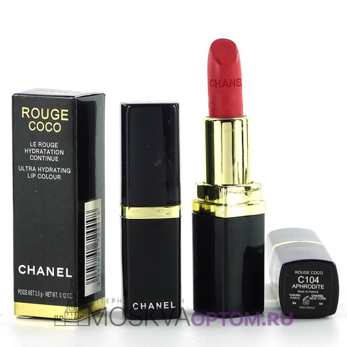 Губная помада Chanel Rouge Coco Ultra Hydrating Lip Colour (тон C104)