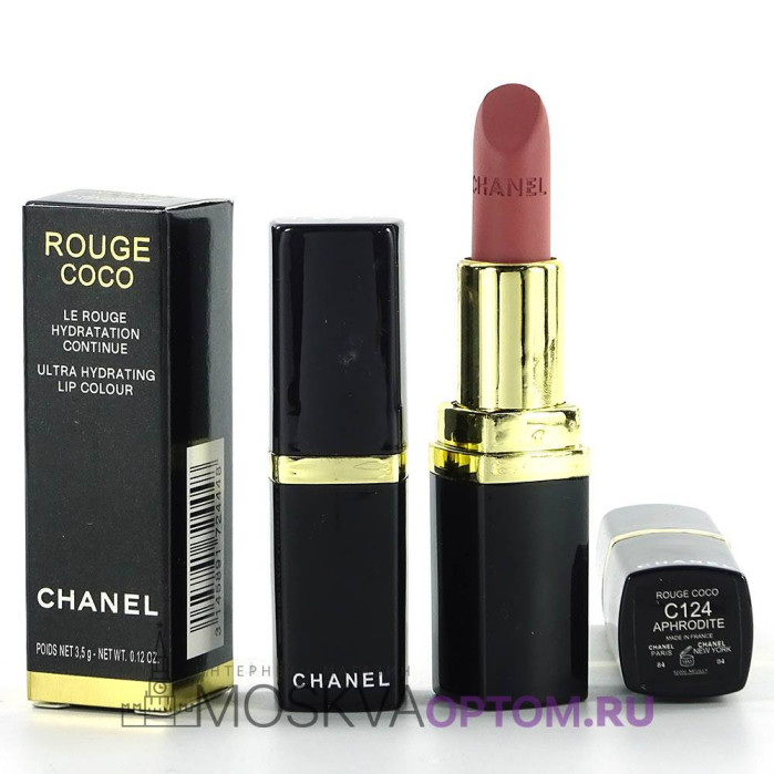 Губная помада Chanel Rouge Coco Ultra Hydrating Lip Colour (тон C124)