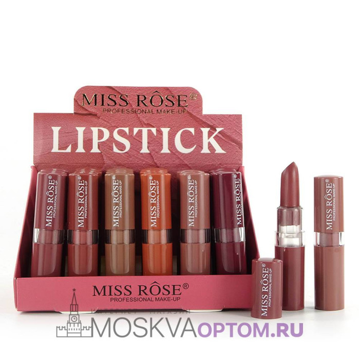 Губная помада Miss Rose Lipstick (12 шт.)