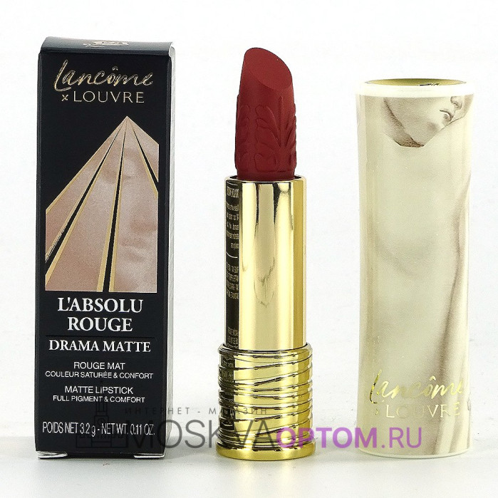 Матовая помада для губ Lancome L'ABLOSU ROUGE DRAMA MATTE (тон 274 French Tea)