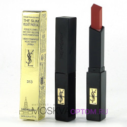 Губная помада матовая c бархатным покрытием Yves Saint Laurent Rouge Pur Couture The Slim Velvet Radical (тон 313)