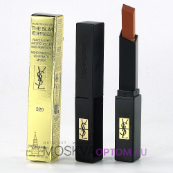Губная помада матовая c бархатным покрытием Yves Saint Laurent Rouge Pur Couture The Slim Velvet Radical (тон 320)