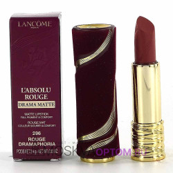 Губная помада Lancome L'Absolu Rouge Drama Matte (тон 296 Rouge Dramaphoria)