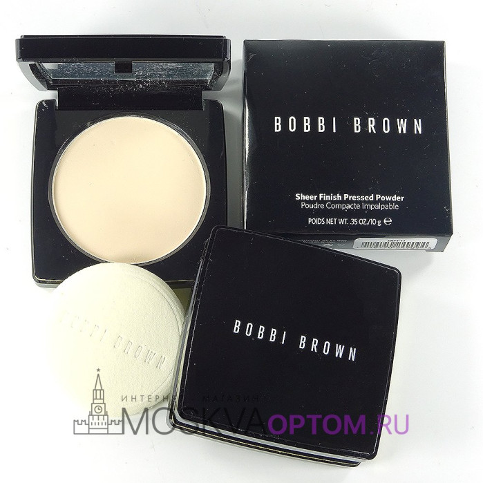 Пудра Bobbi Brown Sheer Finish Pressed Powder (тон Pale Yellow)