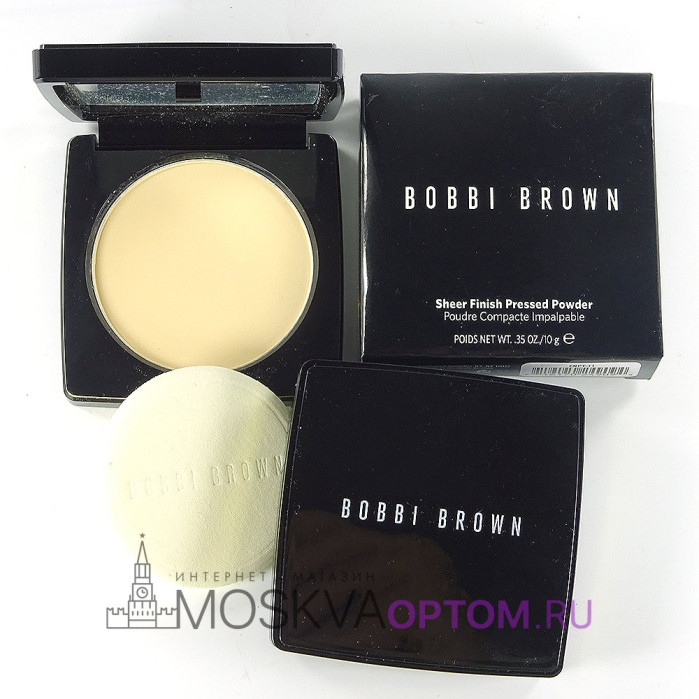 Пудра Bobbi Brown Sheer Finish Pressed Powder (тон Soft Sand)