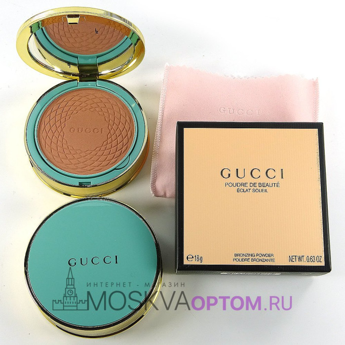 Румяна GUCCI Poudre De Beauté Éclat Soleil (тон 04), 18g
