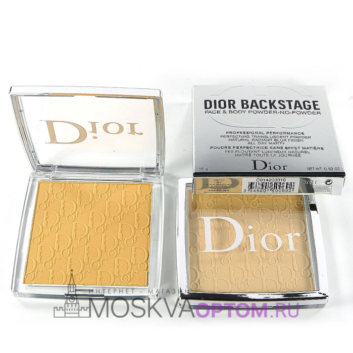 Компактная пудра для лица и тела Dior Backstage Face&Body Powder-no-Powder (номер 04)