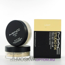 Рассыпчатая пудра MAC Studio Fix  Pro Set + Blur Light, 12 g