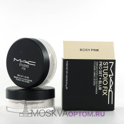 Рассыпчатая пудра MAC Studio Fix  Pro Set + Blur Rosy Pink, 12 g