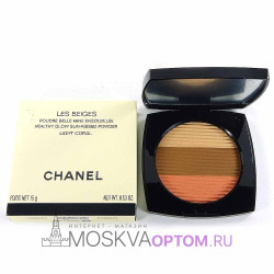 Компактная пудра Chanel Les Beiges Healthy Glow Sun Kissed Powder Light Coral