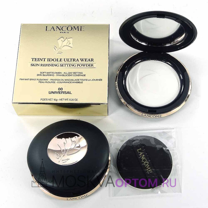 Компактная пудра Lancôme Teint Idole Ultra Wear Skin Refining Setting Powder (номер 00 Universal)