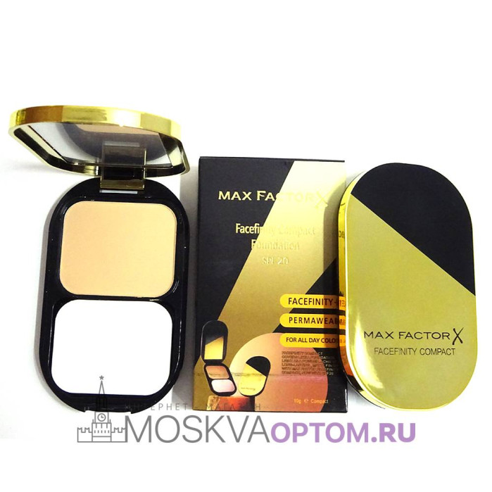 Пудра для лица Max Factor Facefinity Compact, тон 04 (LUXE)