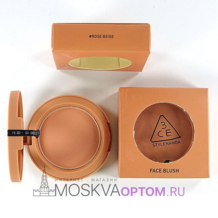 Румяна 3CE Stylenanda Face Blusher (тон #Rose Beige)