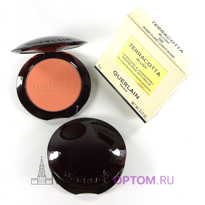 Румяна Guerlain TERRACOTTA BLUSH (номер 02) Corail Clair / Light Coral