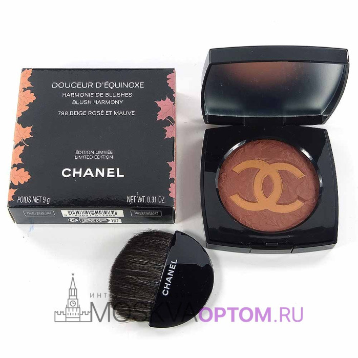 Румяна Chanel Douceur Dequinox Harmony (тон 798 Beige Rose Et Mauve)