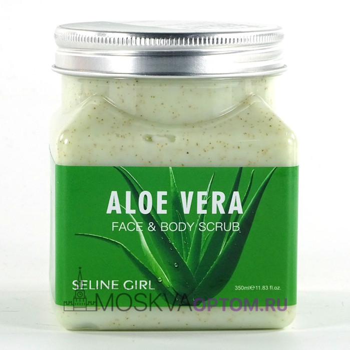 Скраб для лица и тела Seline Girl Aloe Vera Face&Body Scrub 350 ml