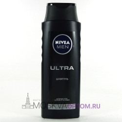 Шампунь Nivea Men Ultra с активным углем, длительная свежесть и чистота