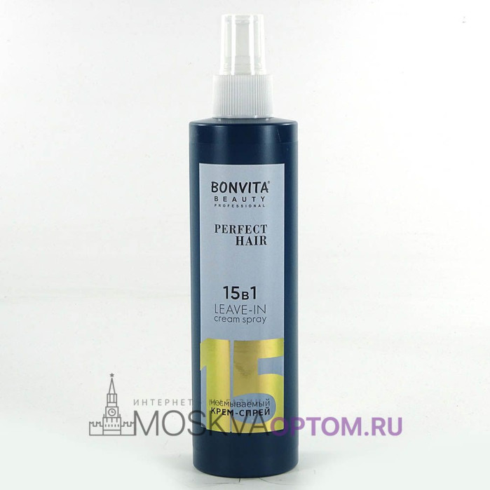 Несмываемый крем-спрей для волос Bonvita 15в1 Perfect Hair, 250 мл