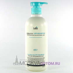 Бессульфатный кератиновый шампунь для волос Lador Keratin LPP Shampoo, 530 ml