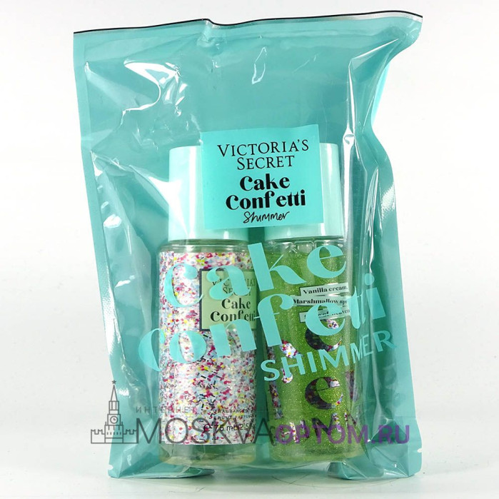 Подарочный набор спрей и мист Victoria's Secret Cake Confetti Shimmer
