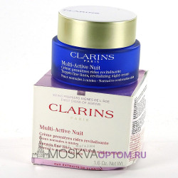 Ночной крем для лица Clarins Multi-Active Creme Nuit Normal Skin 50 ml (сток)