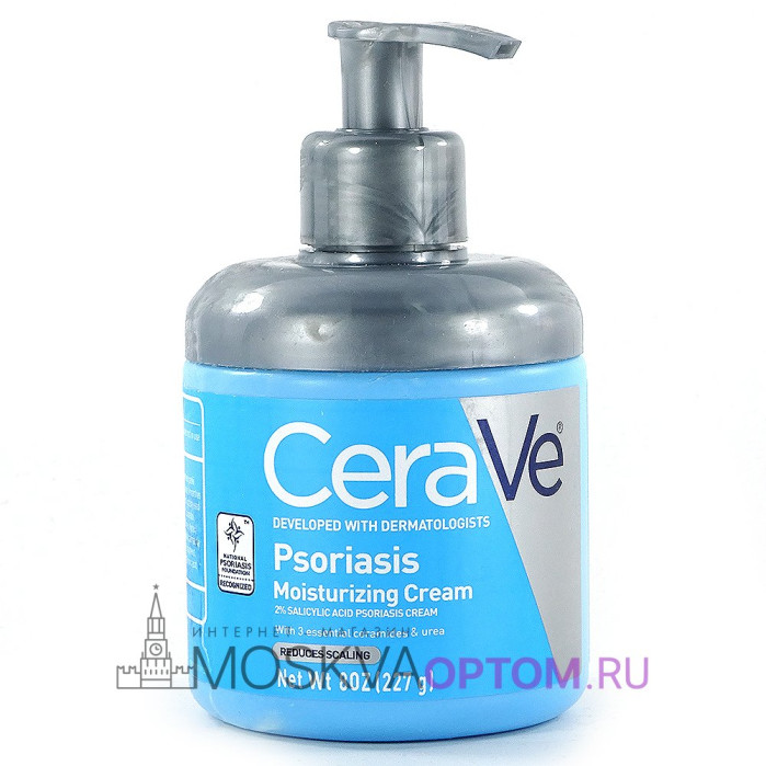 Увлажняющий крем от псориаза CeraVe Psoriasis Moisturizing Cream 227g (сток)