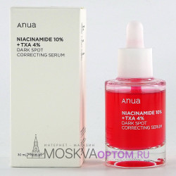 Осветляющая сыворотка для лица с транексамовой кислотой ANUA Niacinamide10% + Txa 4% Dark Spot Removing Serum, 30 ml