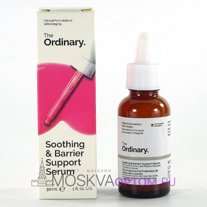 Успокаивающая сыворотка для лица The Ordinary Soothing & Barrier Support Serum, 30 ml