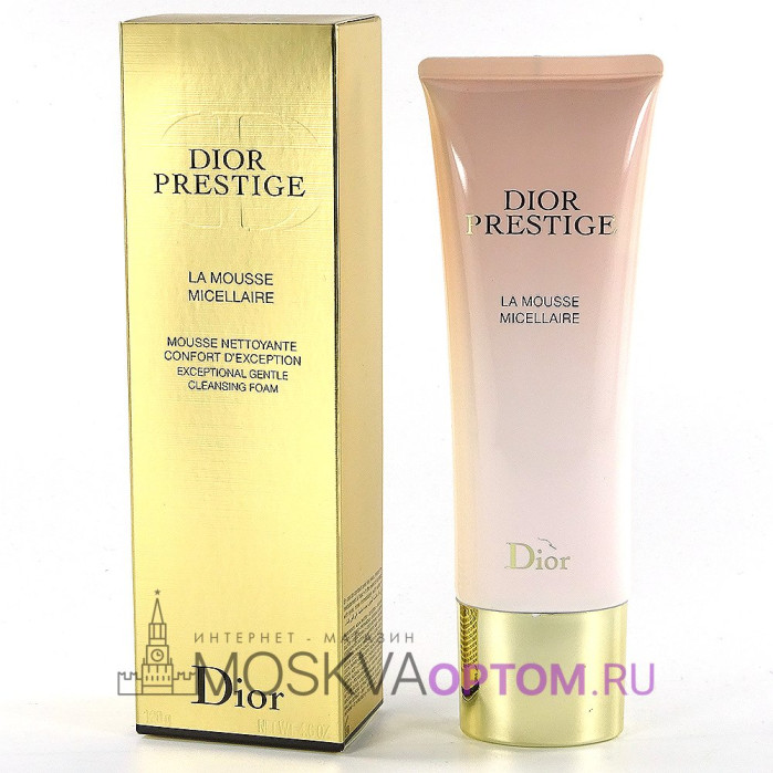 Очищающий мицеллярный мусс для лица Dior Prestige La Mousse Micellaire, 120g