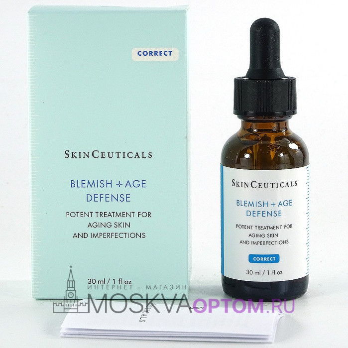 Сыворотка против несовершенств и возрастных признаков SkinCeuticals BLEMISH and AGE DEFENSE, 30 ml