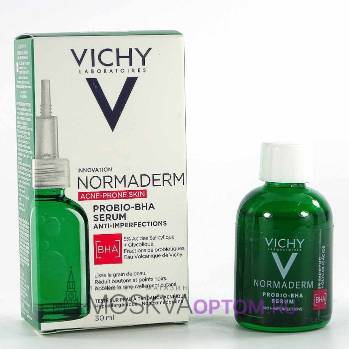 Пробиотическая сыворотка против несовершенств кожи VICHY NORMADERM PROBIO-BHA SERUM, 30 ml