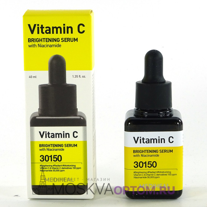 Осветляющая сыворотка Mediheal Vitamin C with Niacinamide, 40 ml