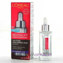 Сыворотка для лица L'Oreal, Revitalift Derm Intensives с 1,5 % гиалуроновой кислотой, 30 мл