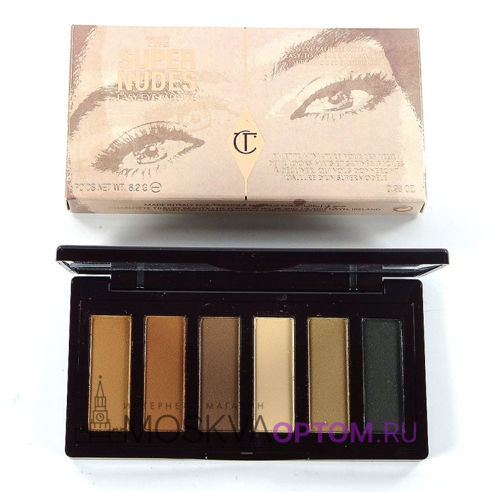 Палетка теней Charlotte Tilbury Super Nudes Eye Palette