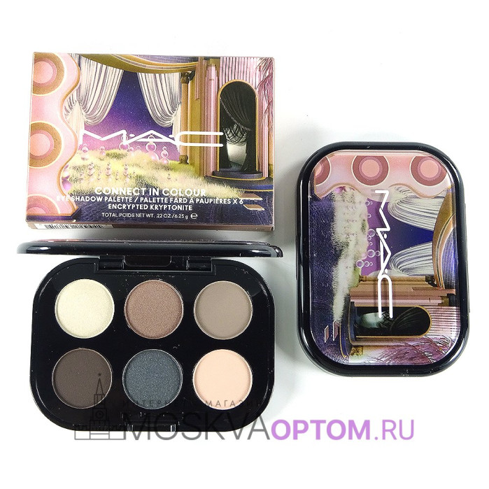 Палетка теней для век MAC Connect In Colour Eye Shadow Palette (тон Encrypted Kryptonite)