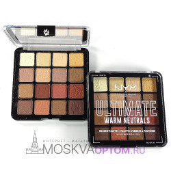 Палетка теней NYX Ultimate Warm Neutrals