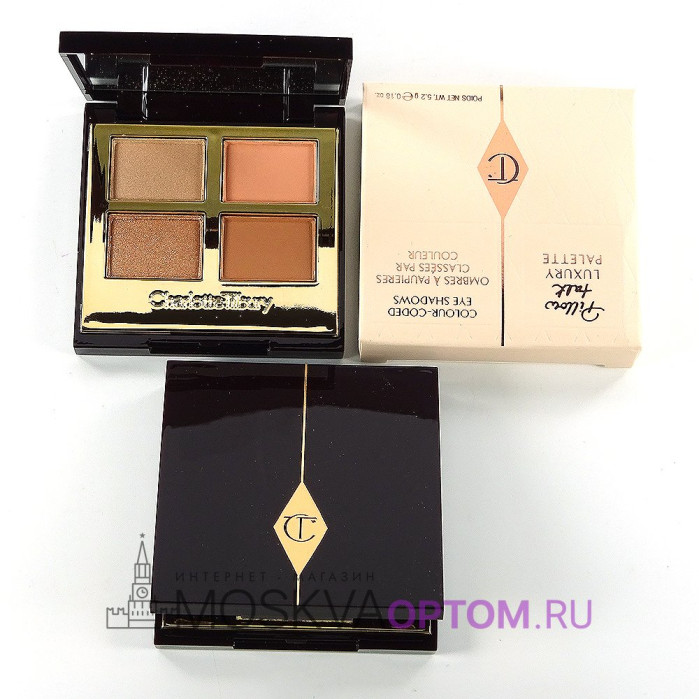 Палетка сияющих теней Charlotte Tilbury Luxury Palette Colour-Coded Eye Shadows (номер 02)