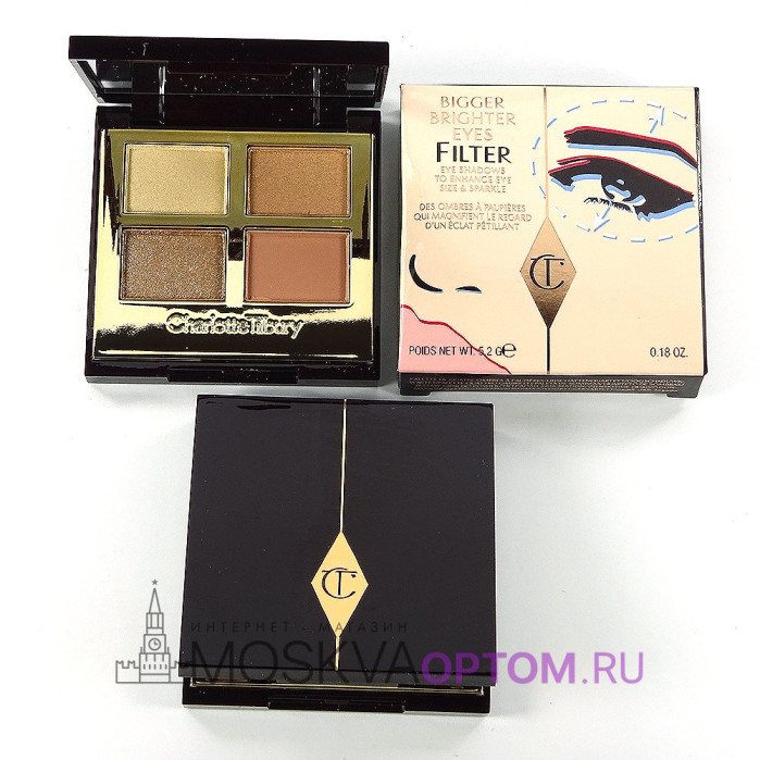 Палетка сияющих теней Charlotte Tilbury Luxury Palette Colour-Coded Eye Shadows (номер 03)