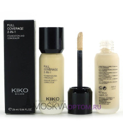  Консилер для лица KIKO Milano Full Coverage 2-in-1 (номер 25)