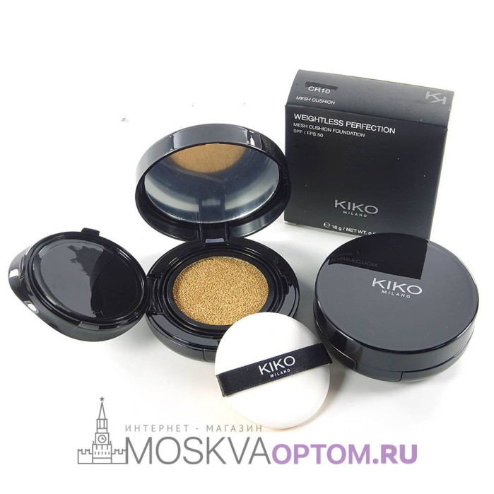 Тональный кушон KIKO Milano Weightless Perfection Mesh Cushion Foundation (тон 020)