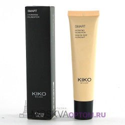 Увлажняющий и выравнивающий тональный крем-флюид Kiko Milano Smart Hydrating Foundation (тон 20)