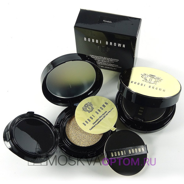 Тональный кушон Bobbi Brown Intensive Skin Serum Cushion Foundation SPF 40 PA++++