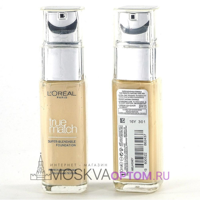 Тональный крем Loreal Paris True Match (тон 02)