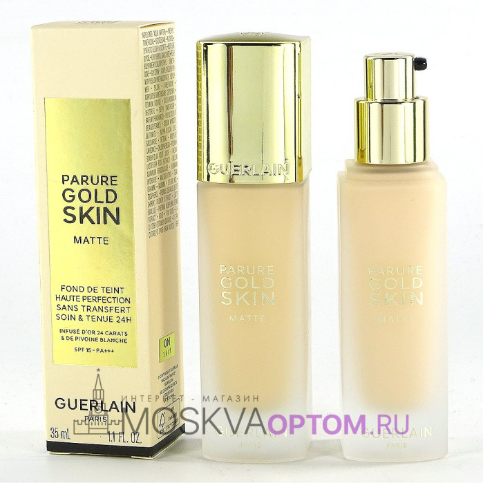 Матовое тональное средство Guerlain Parure Gold Skin Matte SPF 15-PA+++ (тон 0N), 35 ml
