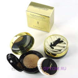 Тональный мини кушон Yves Saint Laurent Le Cushion Encre De Peau (тон 010), 5 gr